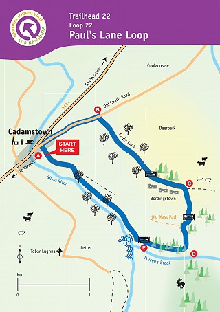 Cadamstown pauls lane loop