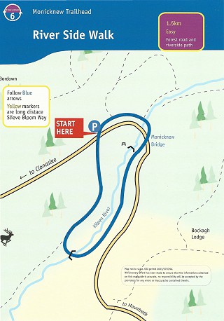 Riverside walk map